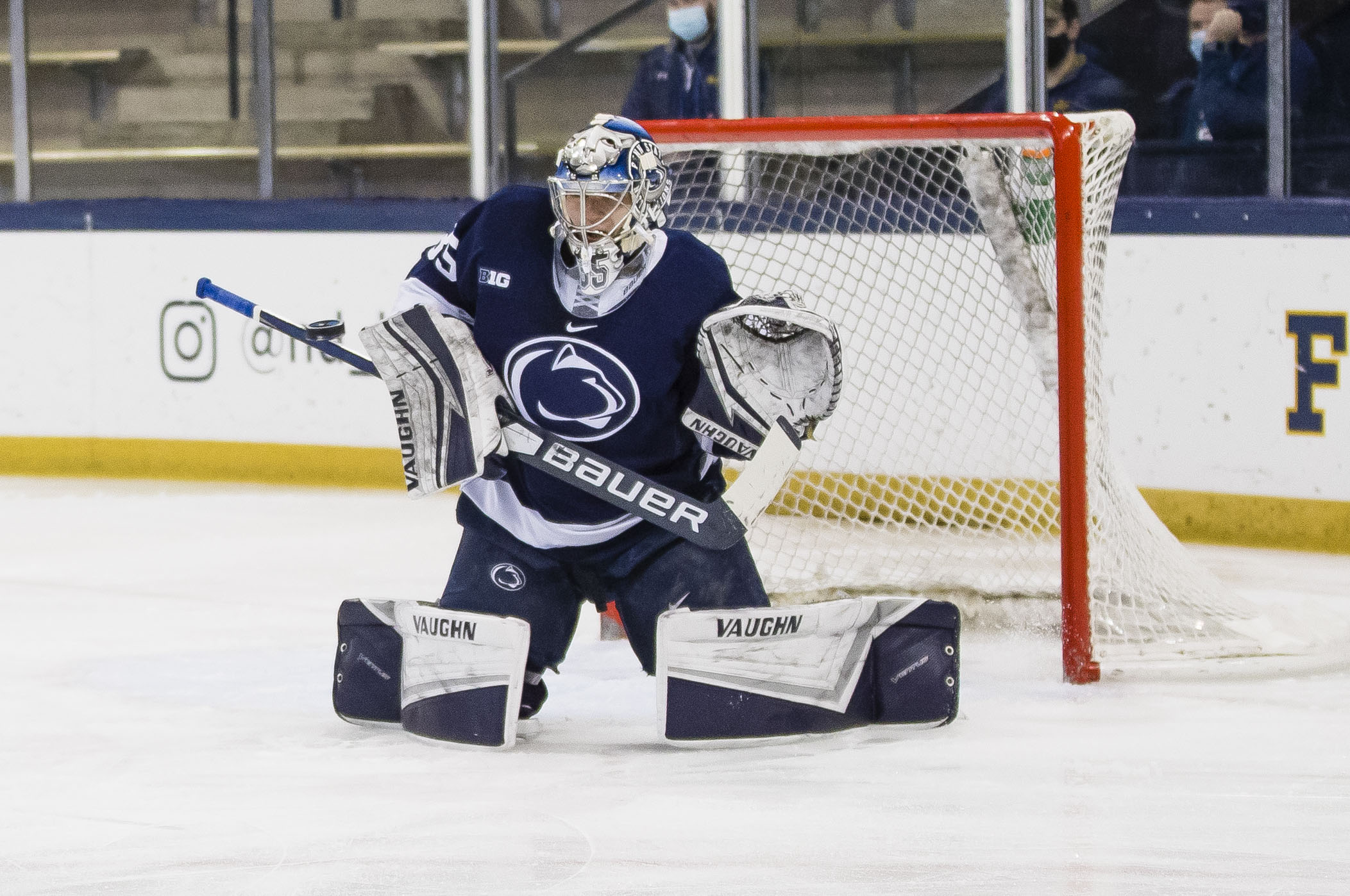 Penn State hockey  Lions top Michigan, 3-0; program's first win