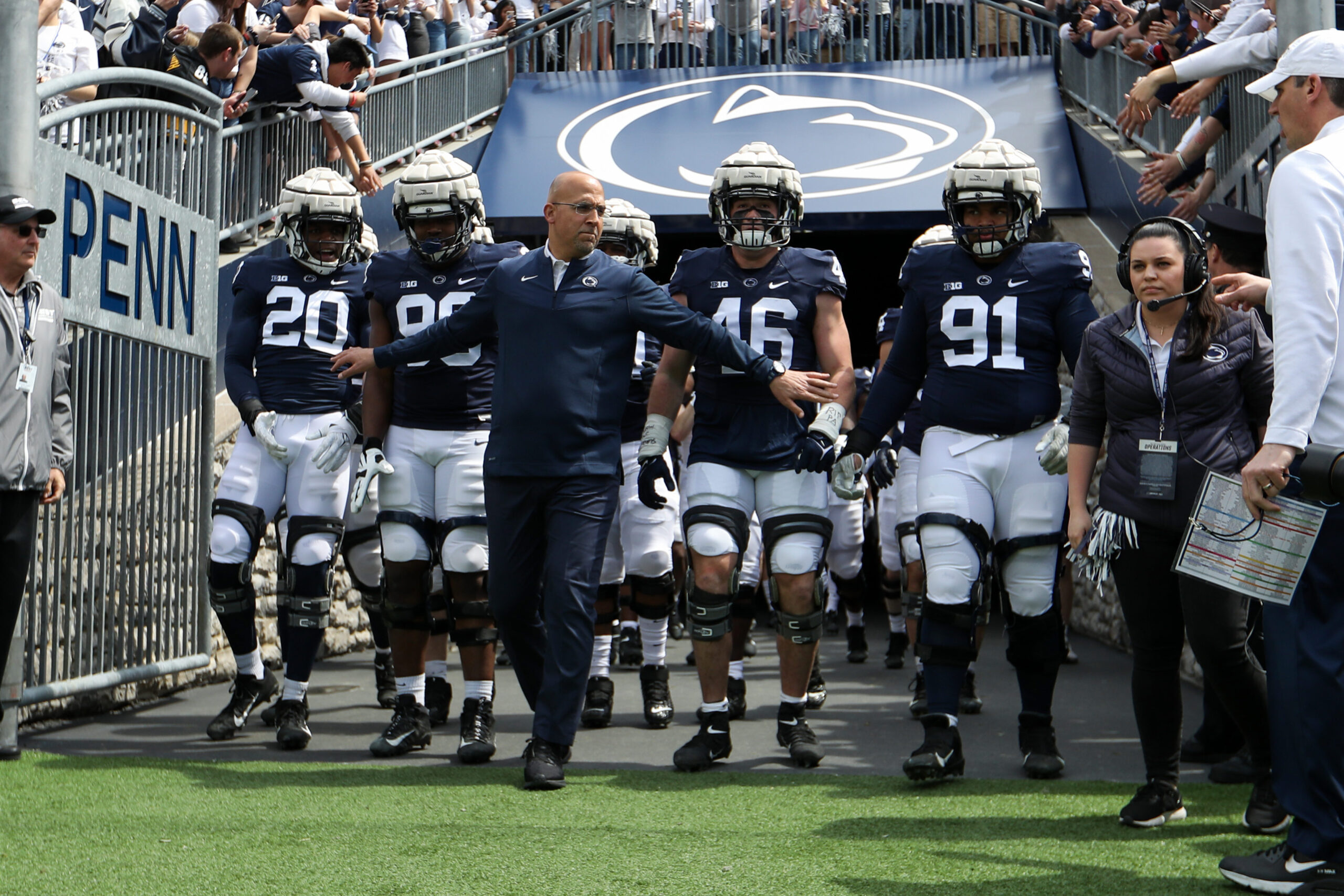 James Franklin ranked among best coaches by PFF