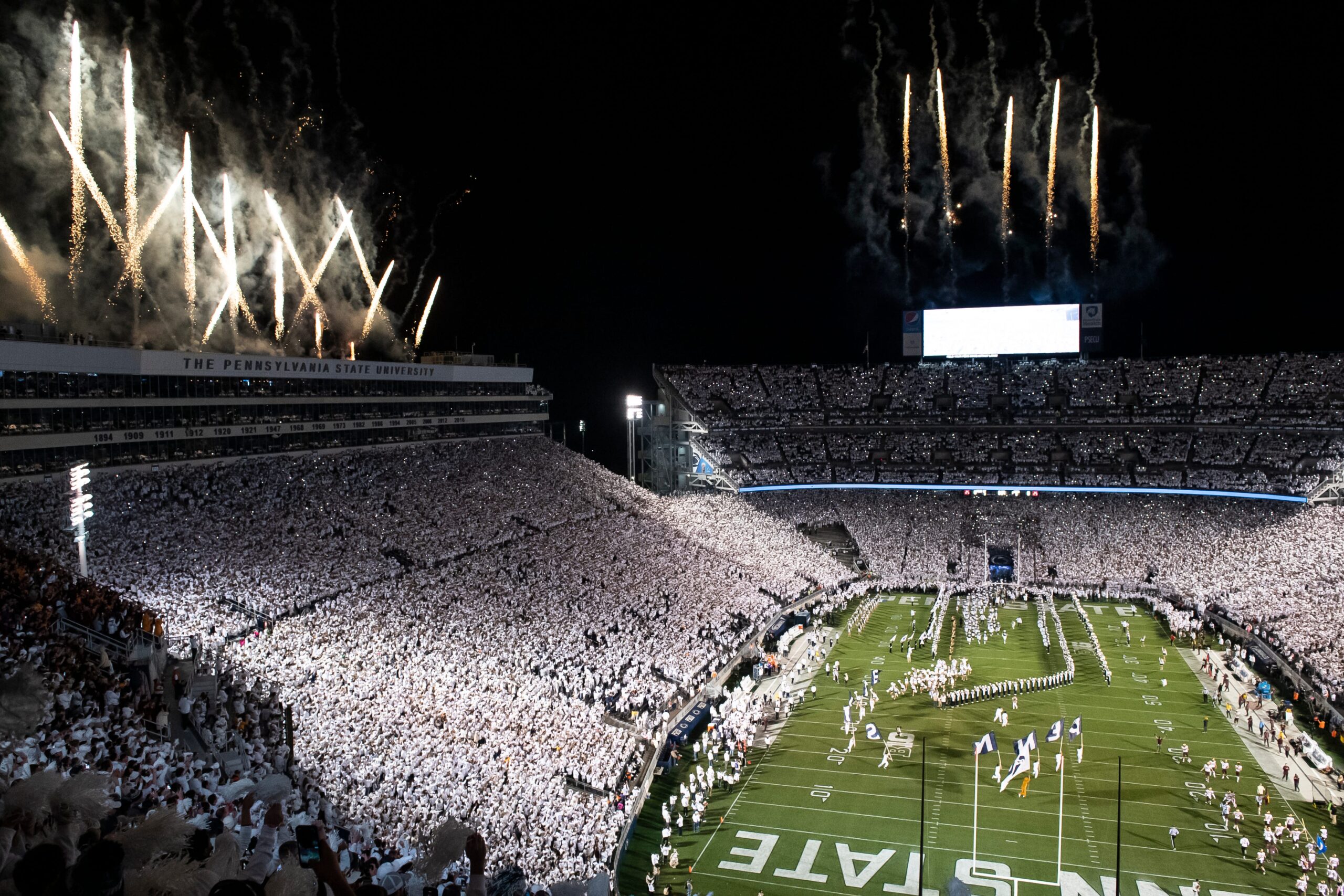 Penn State football, White Out, Washington