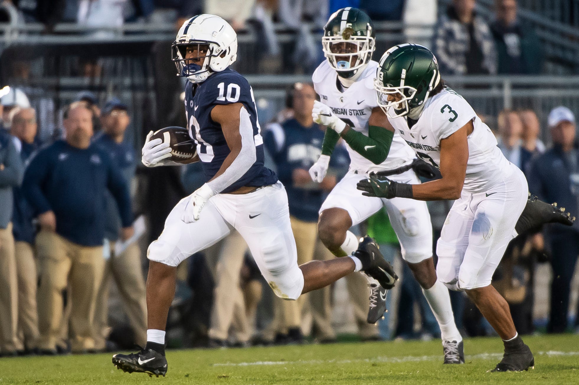 Penn State NIL Nick Singleton #10 Football Jersey