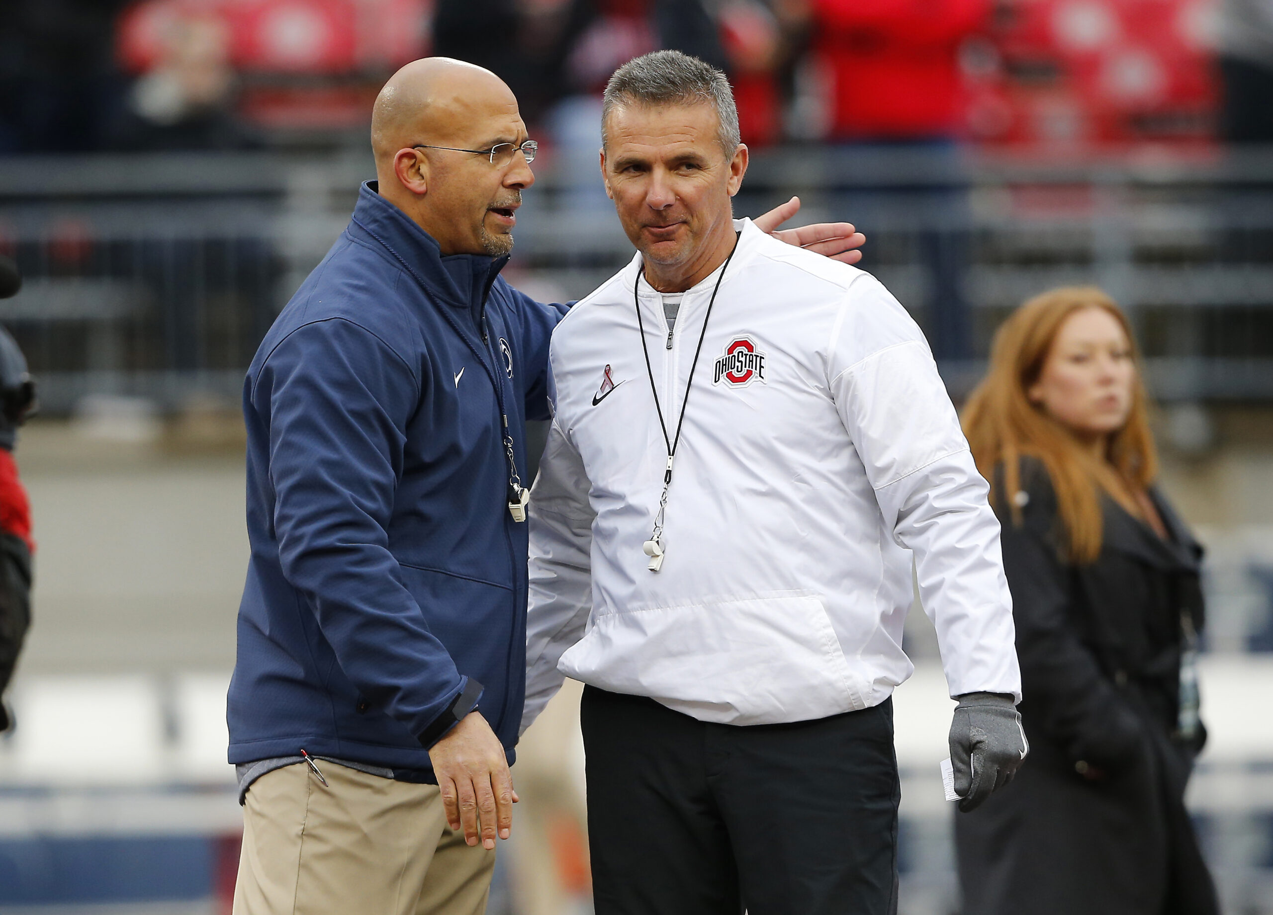 Urban Meyer comments on Penn State football