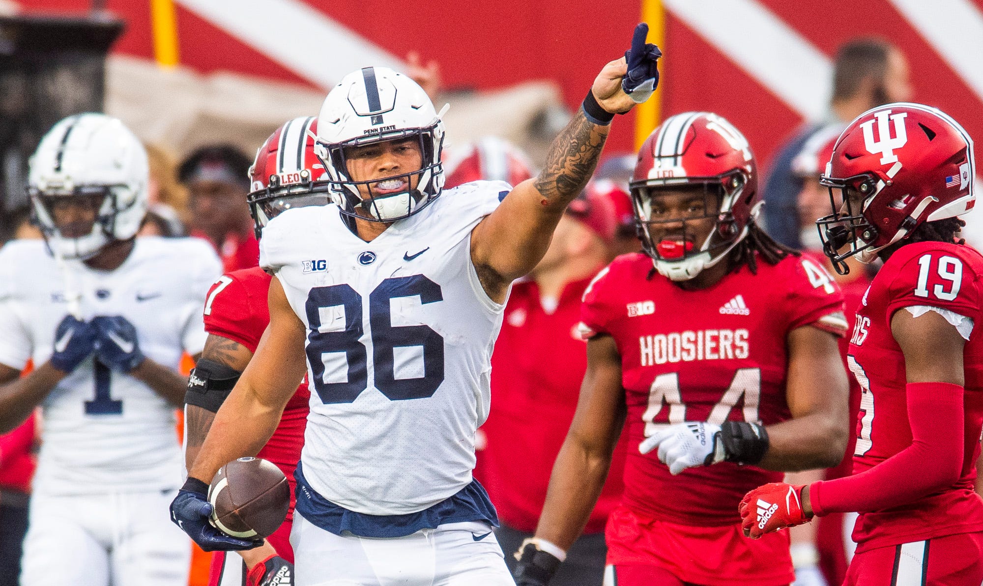 Former Penn State players show out at the NFL Draft Scouting Combine