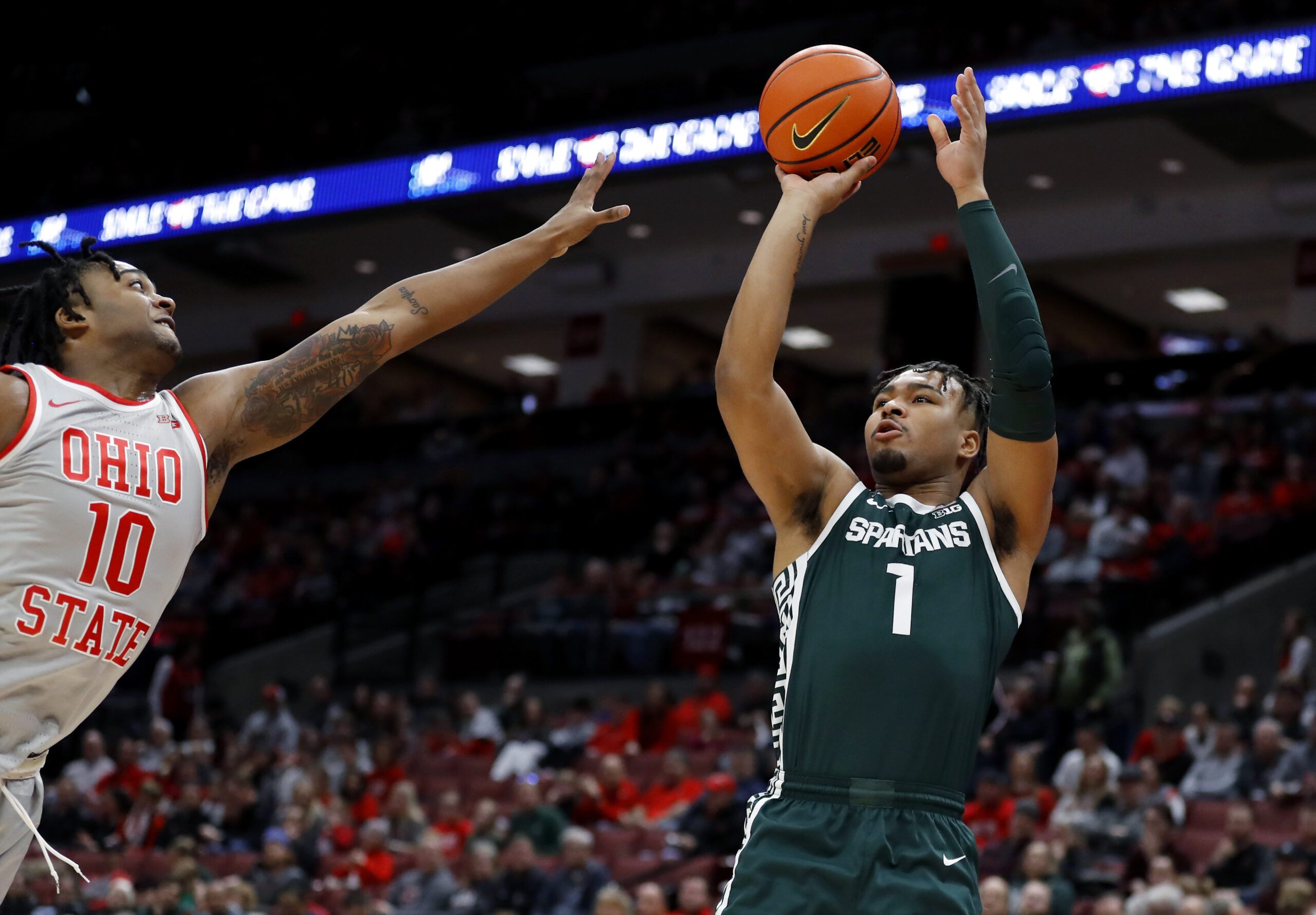 Penn State basketball, Mike Rhoades, Michigan State, Pierre Brooks