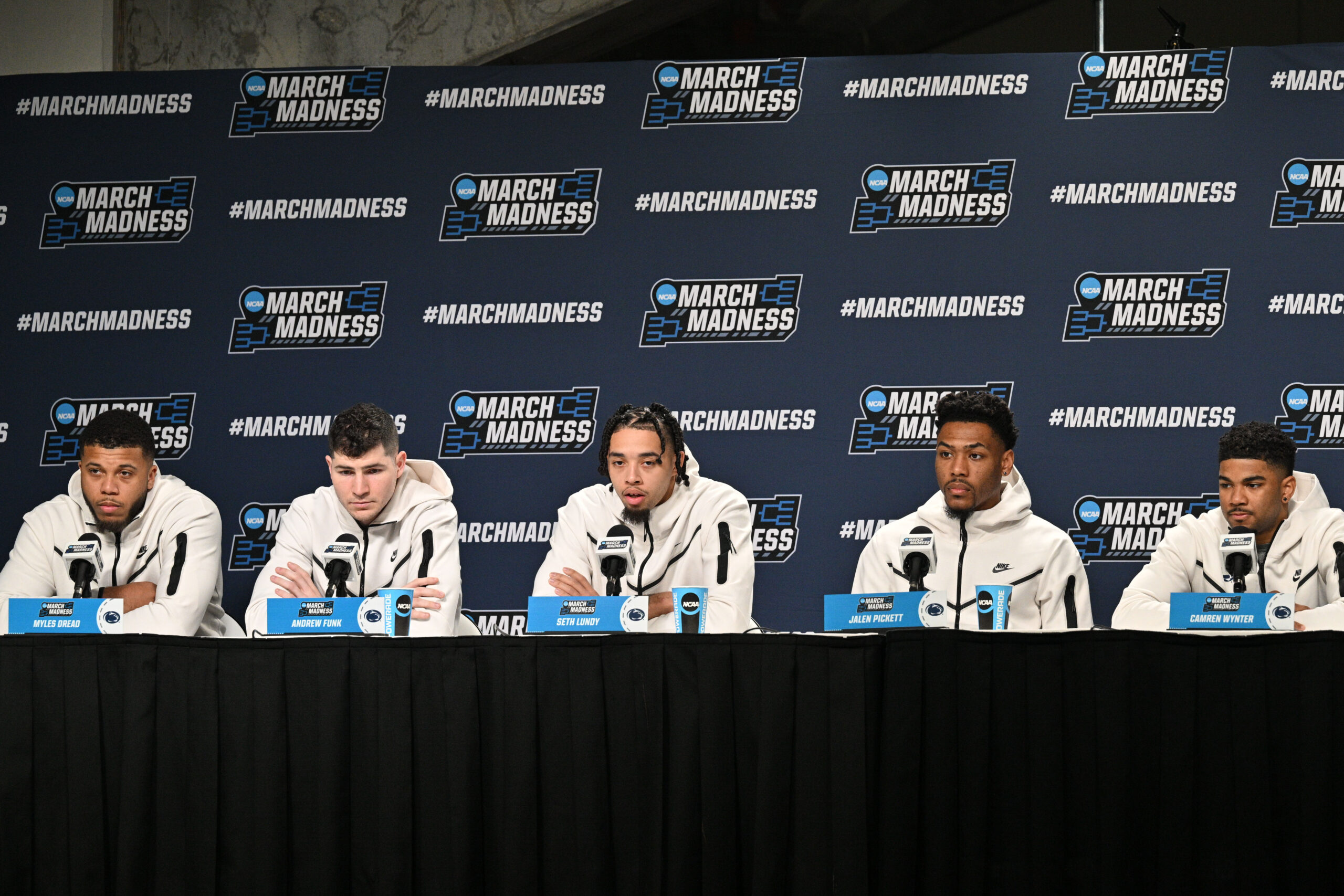 Penn State basketball stars talks about head coach Micah Shrewsberry