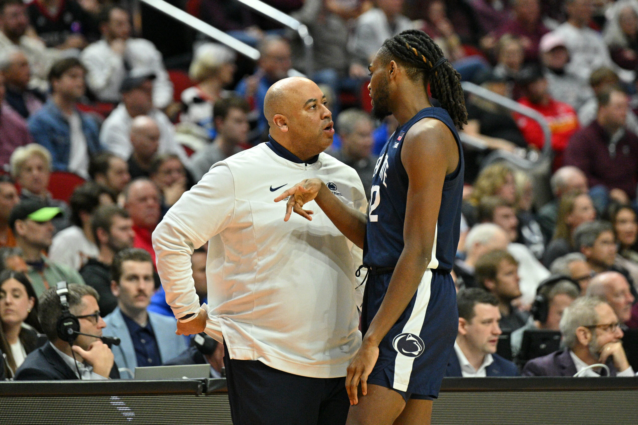 Penn State basketball coach Micah Shrewsberry