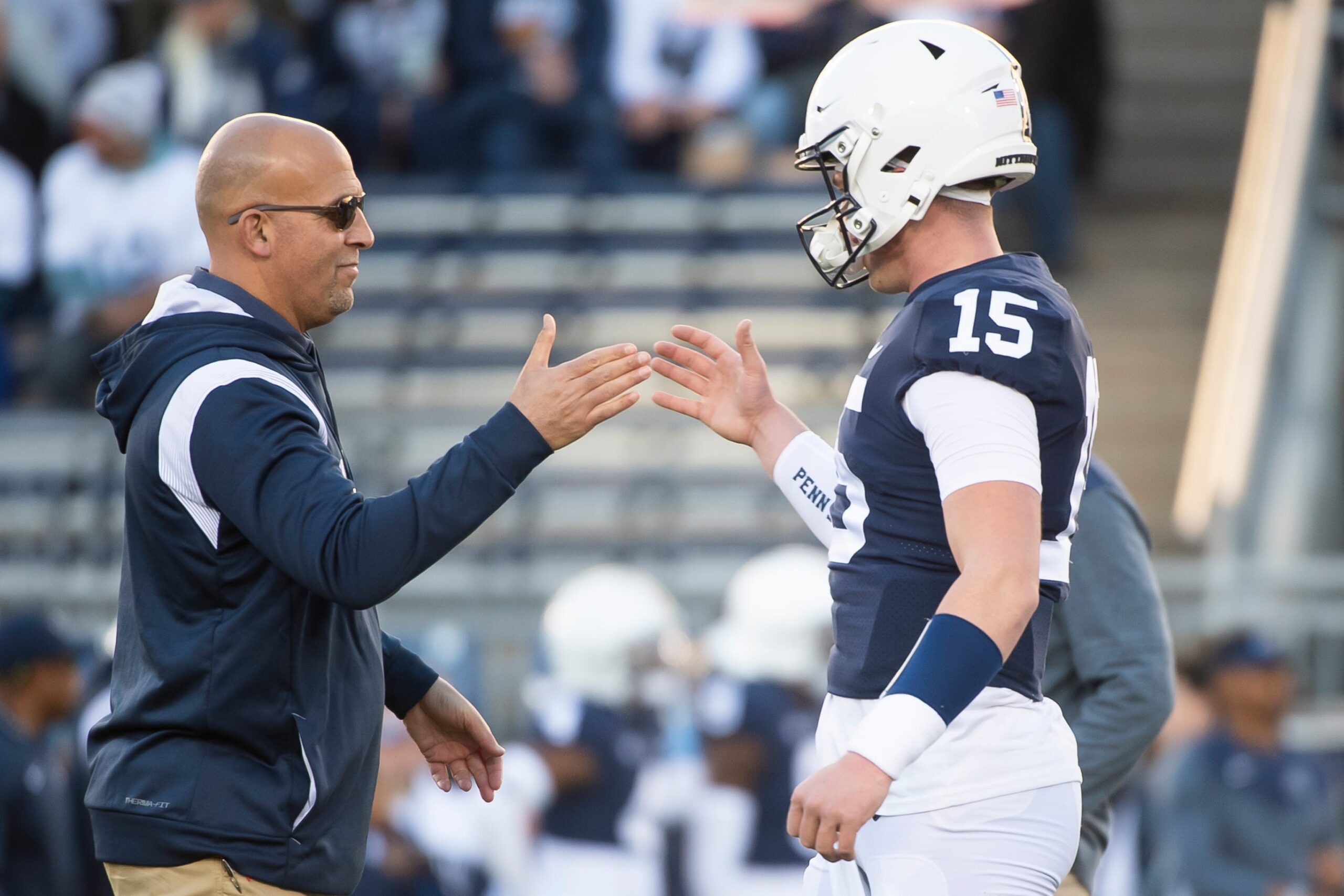 Drew Allar is standing out during spring ball for Penn State football