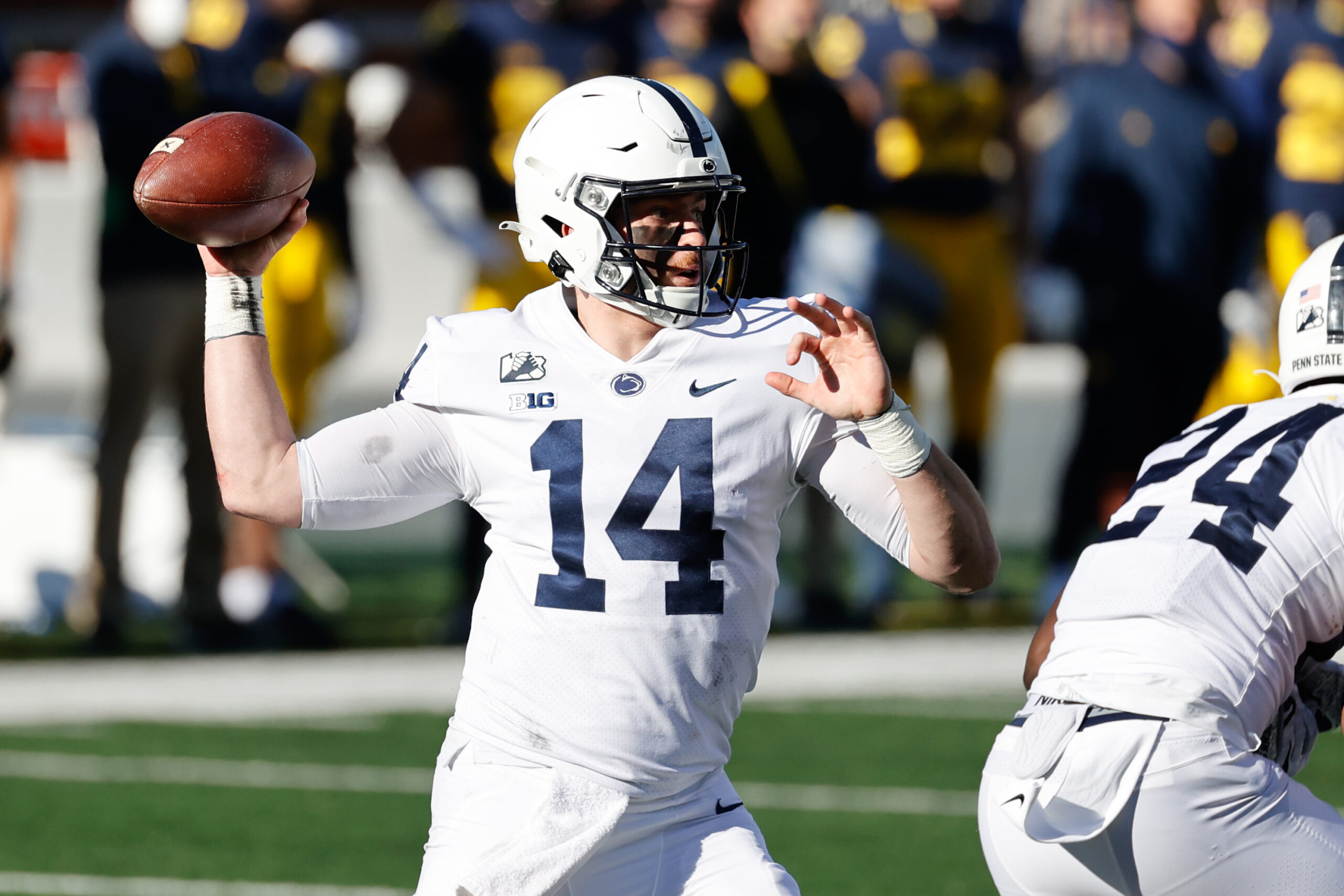 Penn State football quarterback Sean Clifford, Green Bay Packers