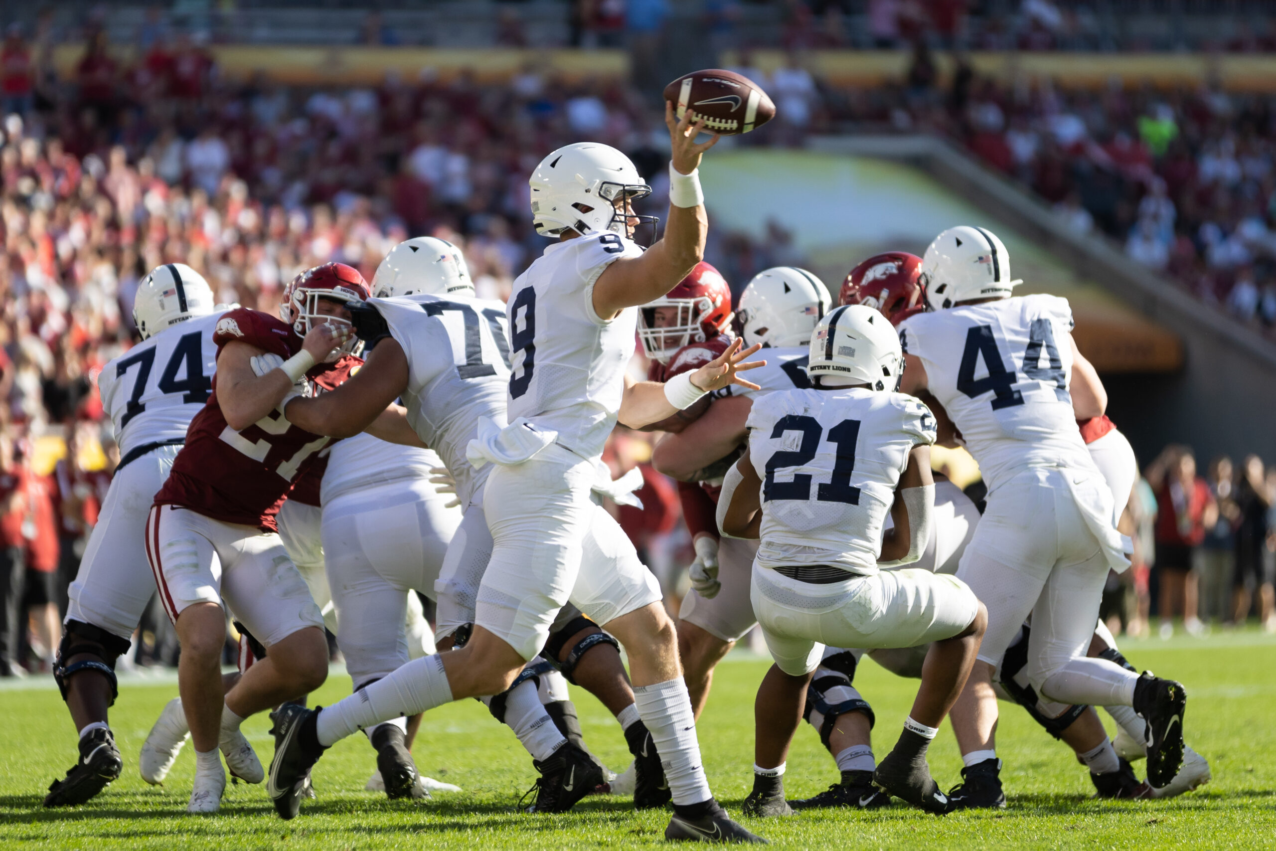 Penn State football bowl game prediction, LSU Tigers