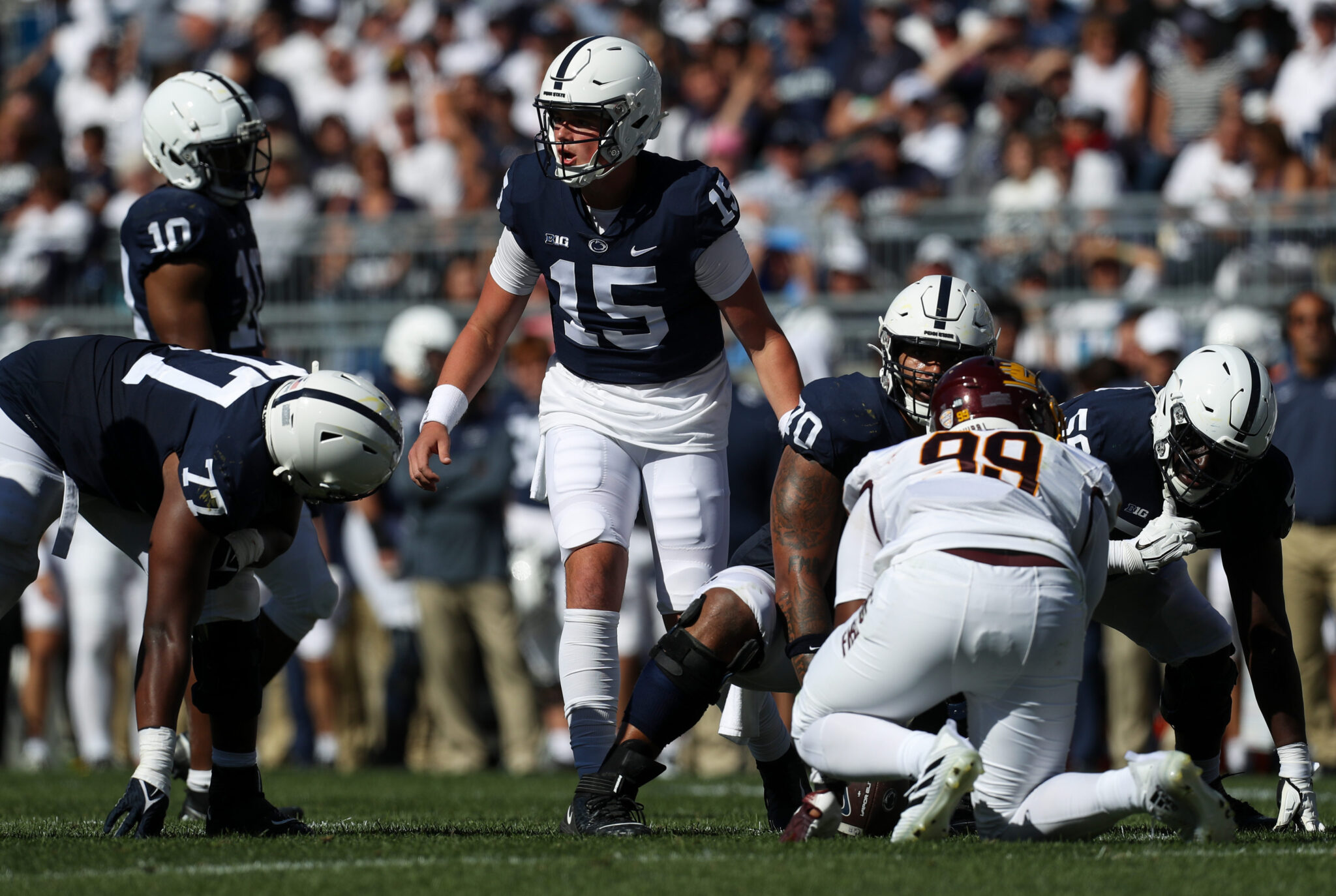 Penn State Football Quarterback Drew Allar Ranks Top-5 In Big Ten