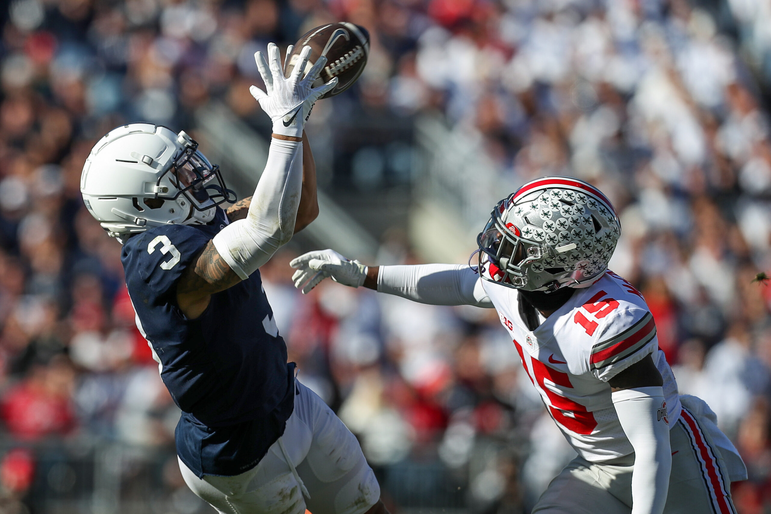 Penn State football, official visit, five-star Ohio State commit, Jeremiah Smith