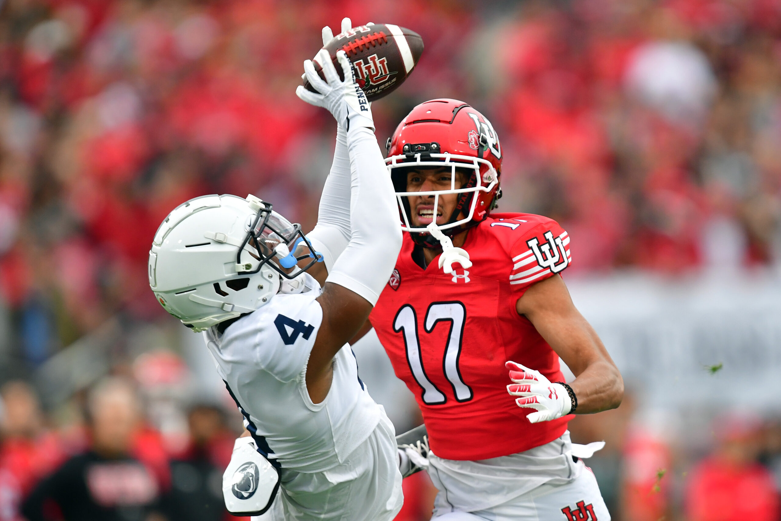 Kalen King of Penn State being pinned as a top NFL Draft prospect