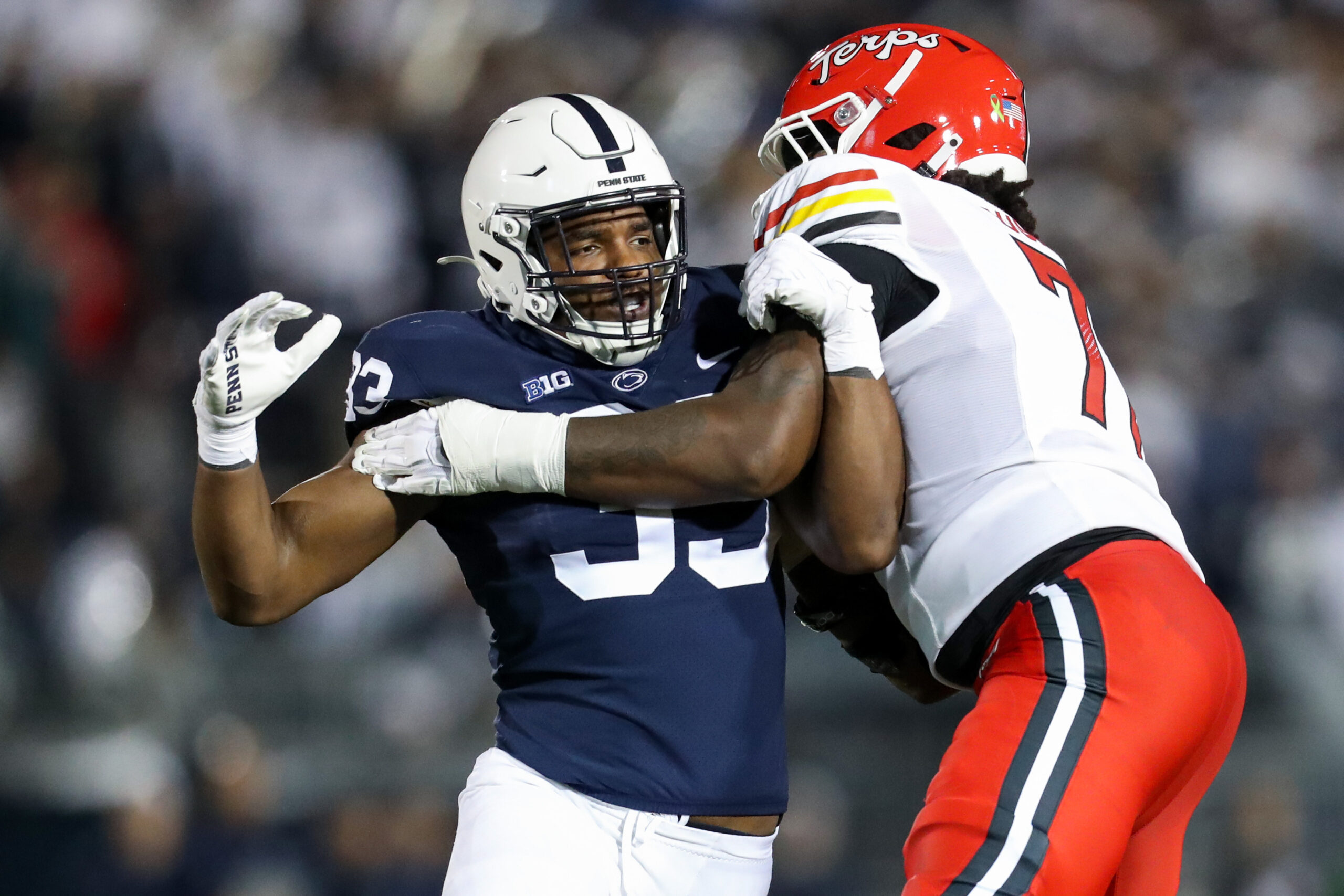 Penn State football DE Dani Dennis-Sutton, Penn State football