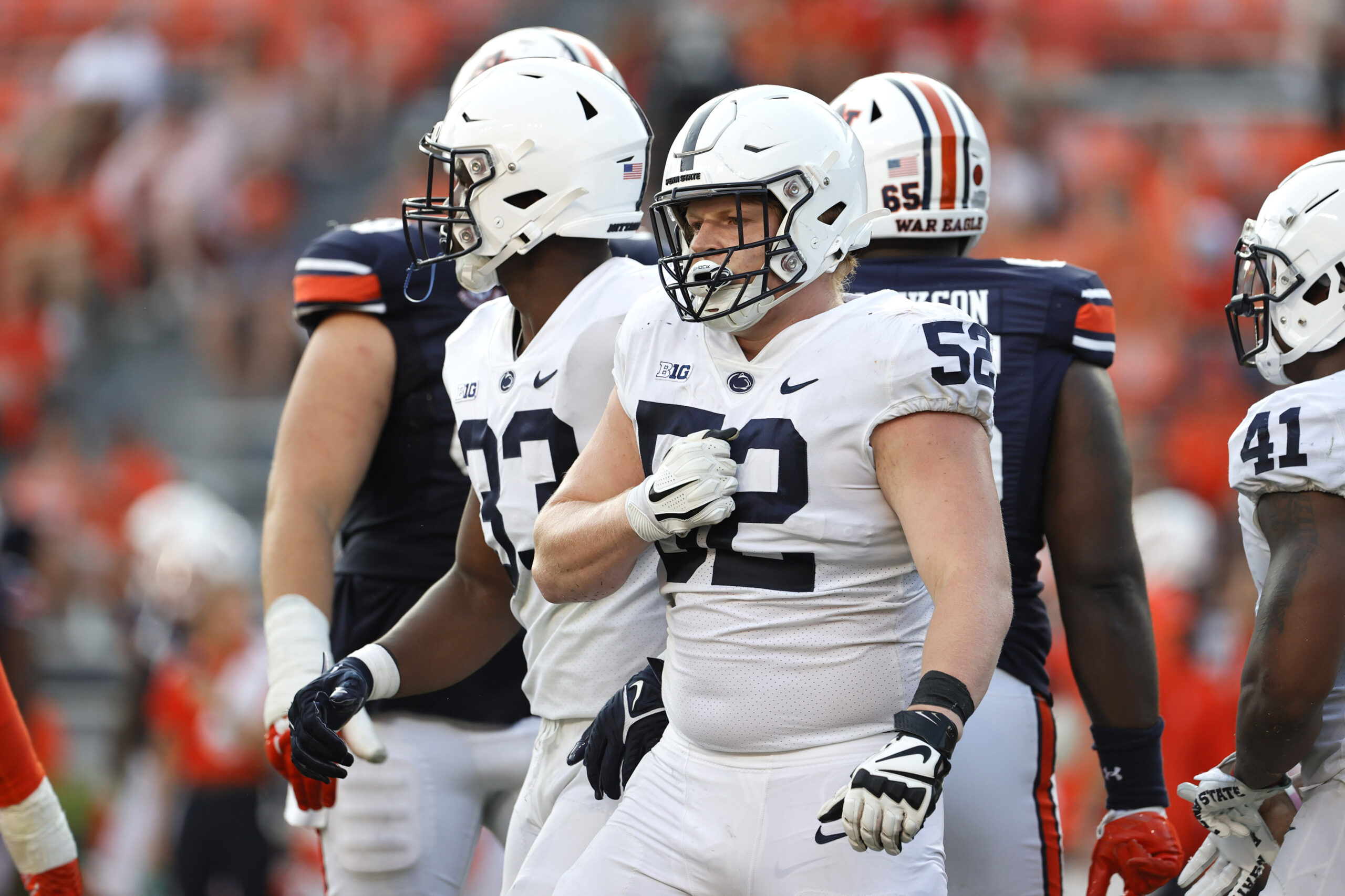 Jordan ven den Berg, Penn State football