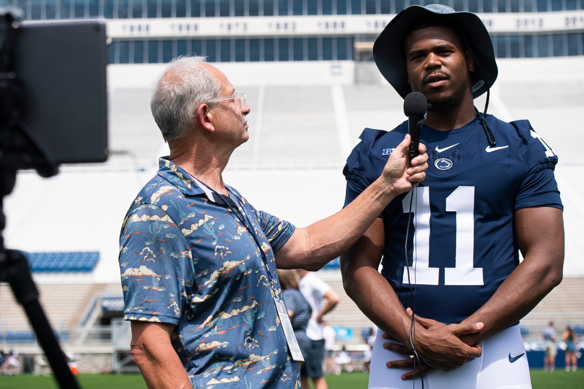 Manny Diaz explains what makes Abdul Carter so special