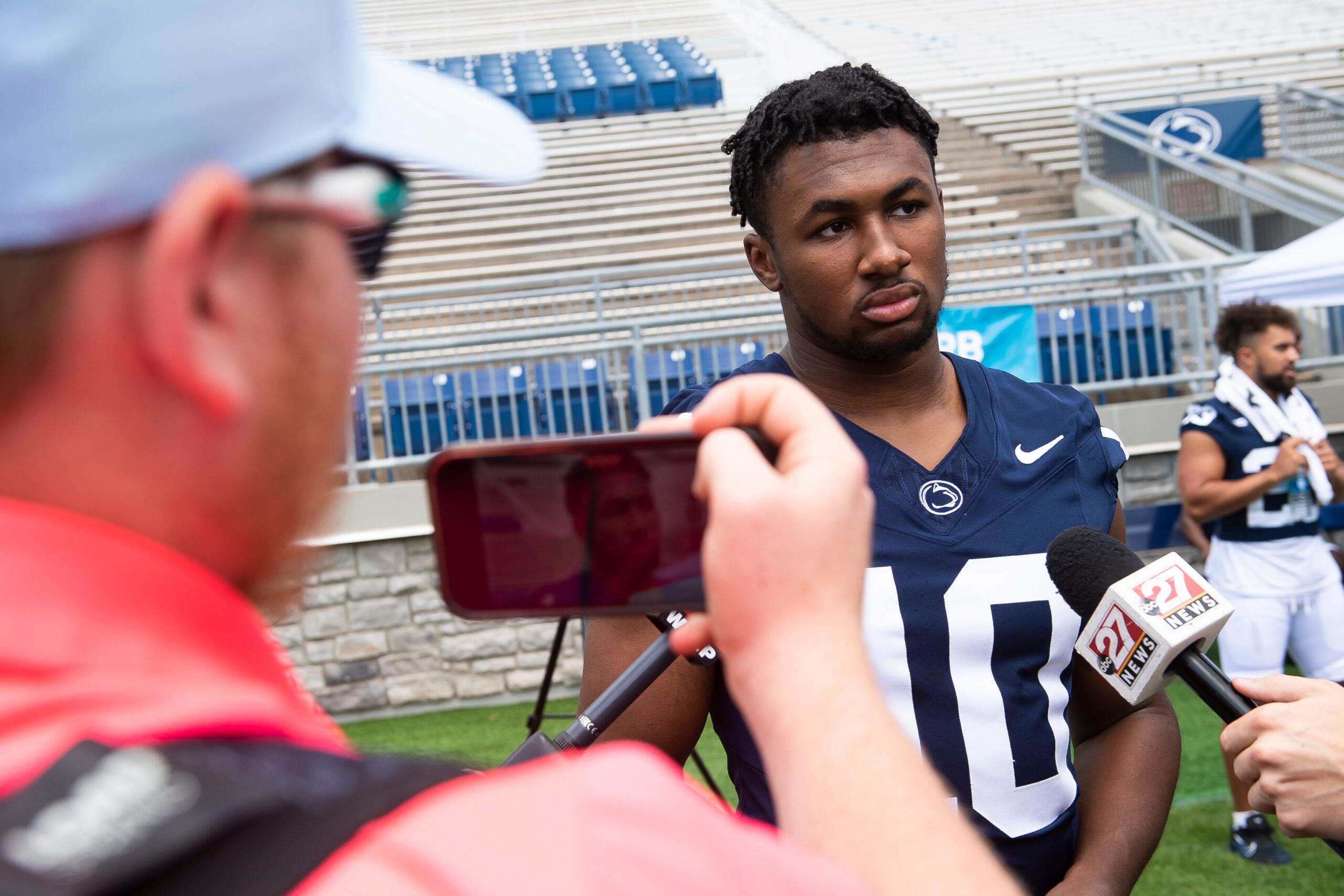 Nick Singleton, Penn State football, Ju'Juan Seider