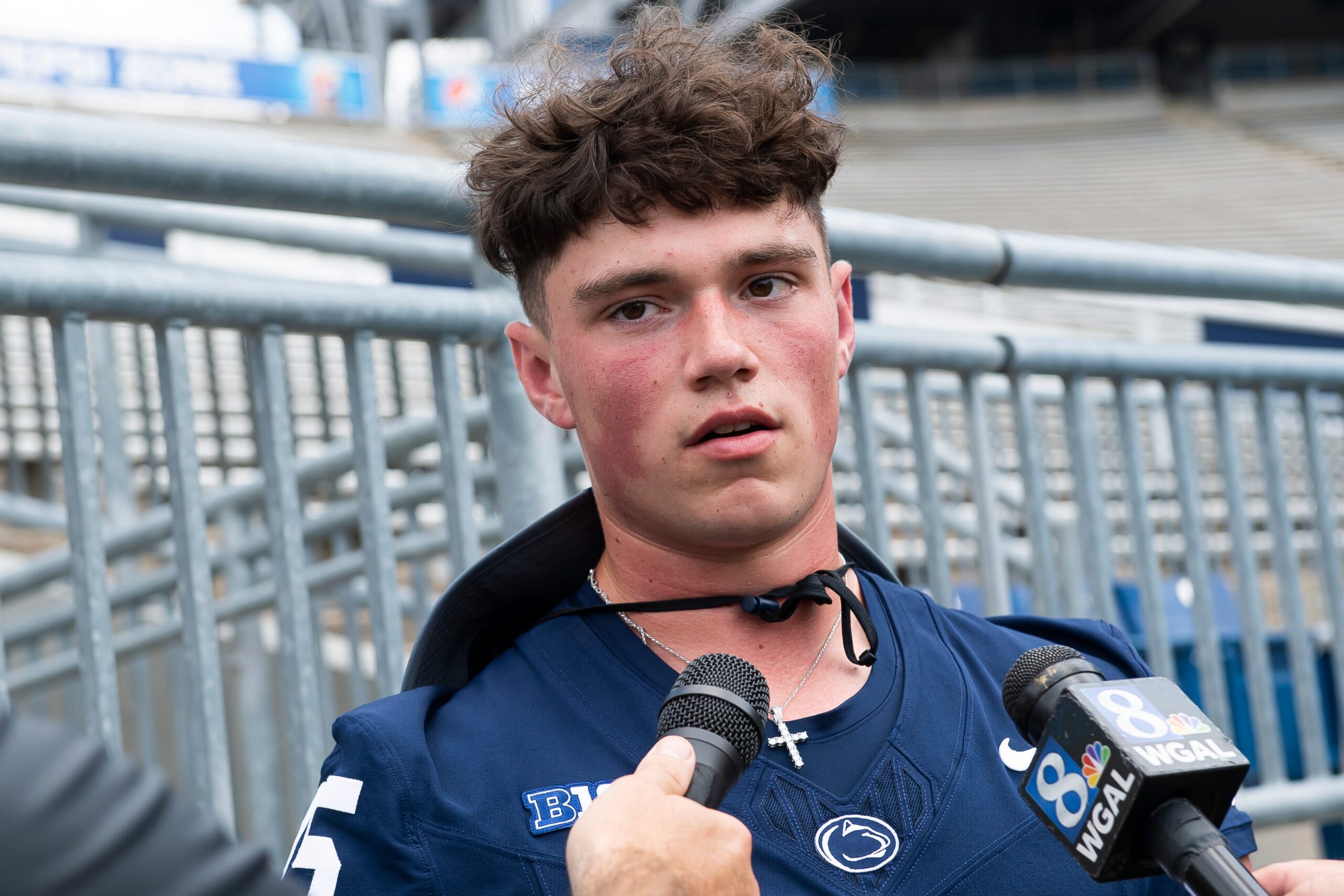 Penn State QB Drew Allar praised by OL coach Phil Trautwein for