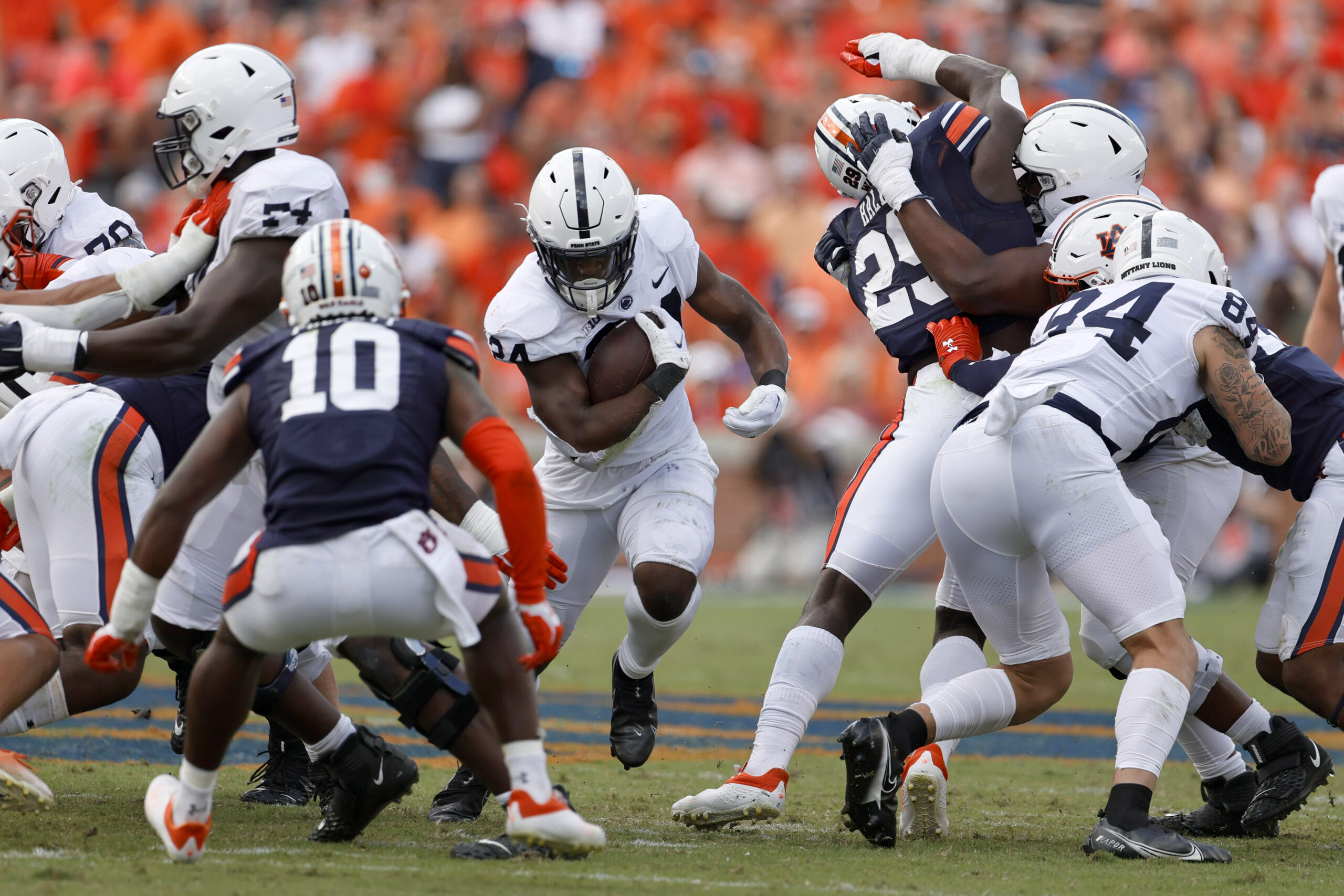 Penn State Football, Olu Fashanu, West Virginia