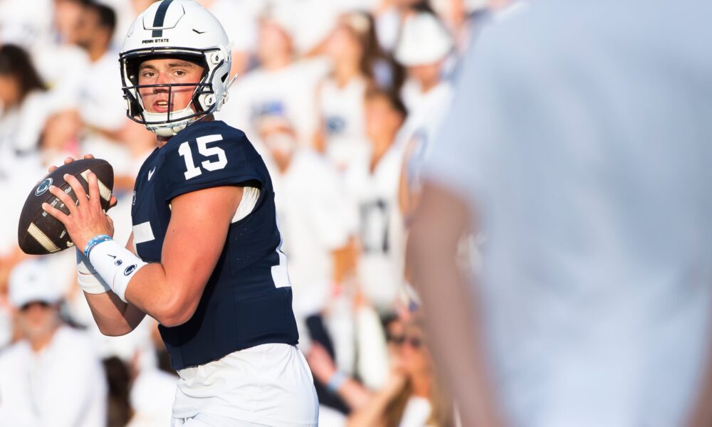 Penn State Football, Penn State QB, Drew Allar, Kerry Collins, West Virginia