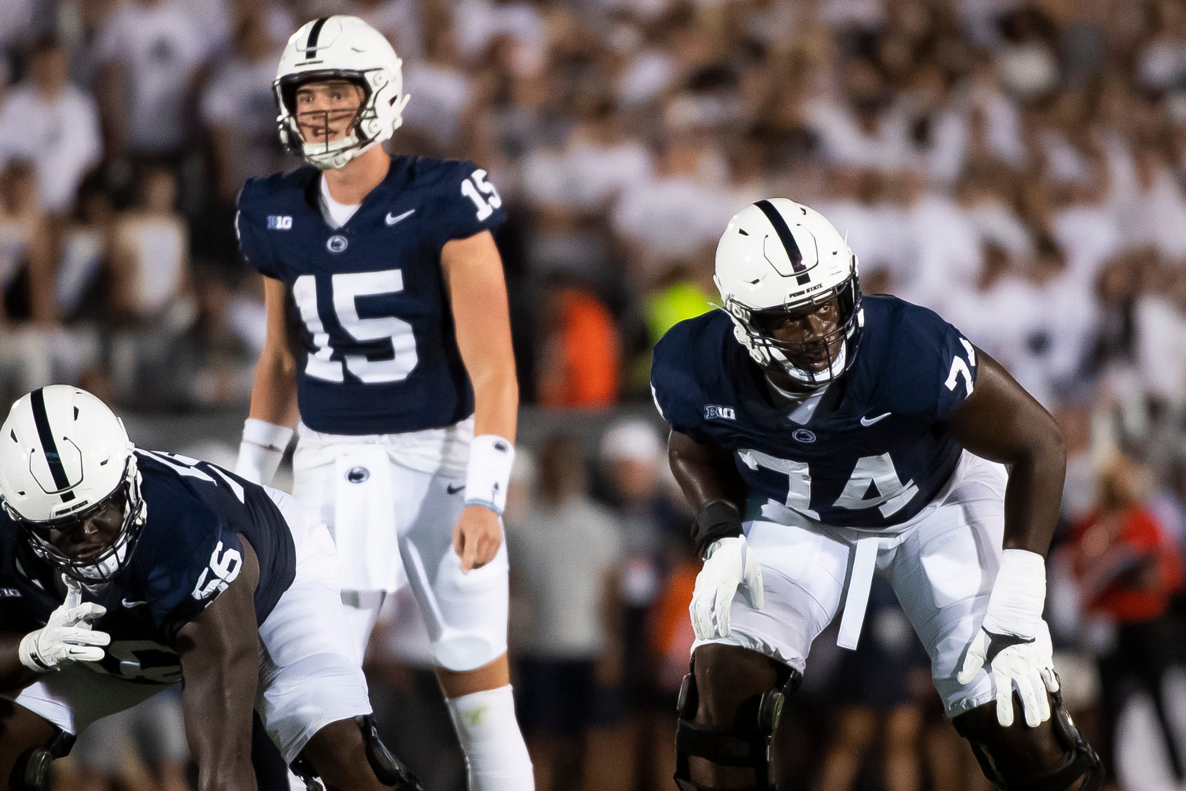 Olu Fashanu, Penn State football, offensive line