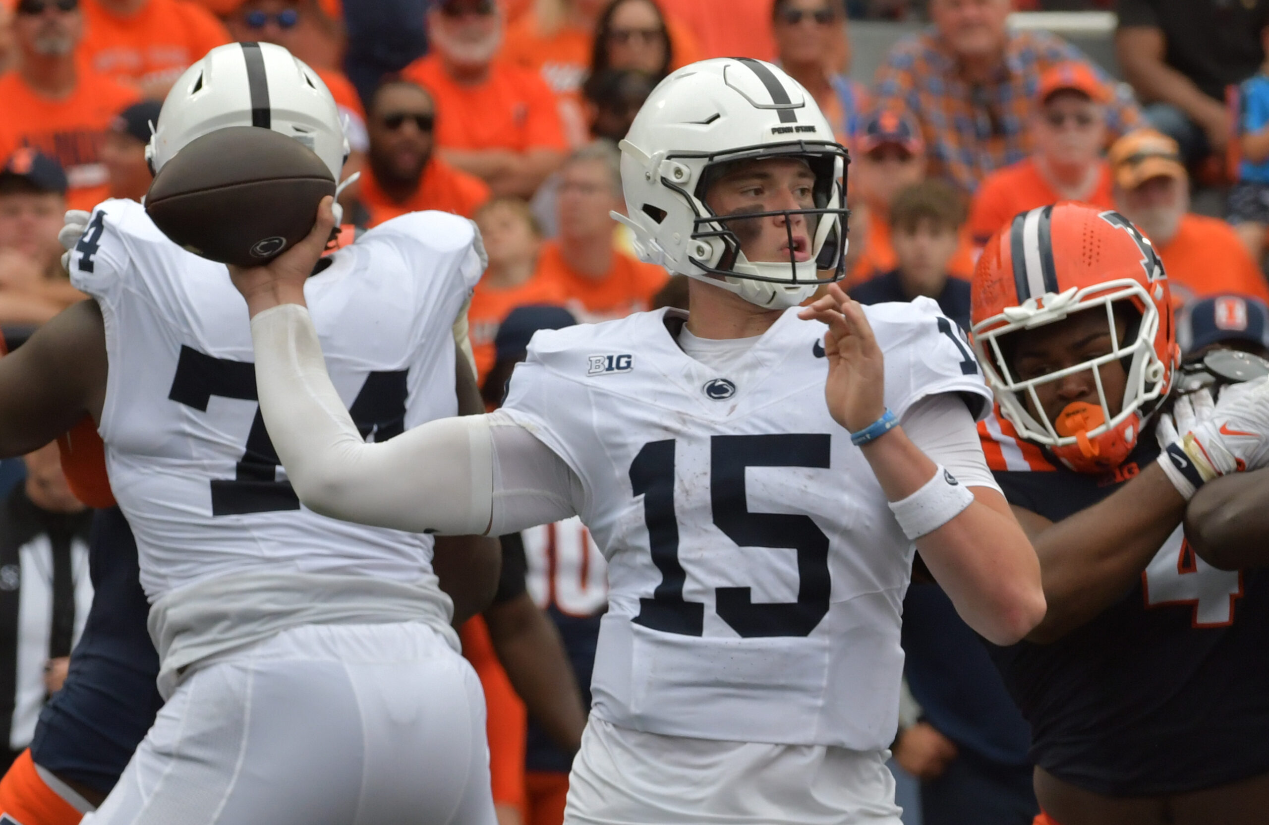 Penn State football, Penn State QB Drew Allar, Drew Allar, Illinois