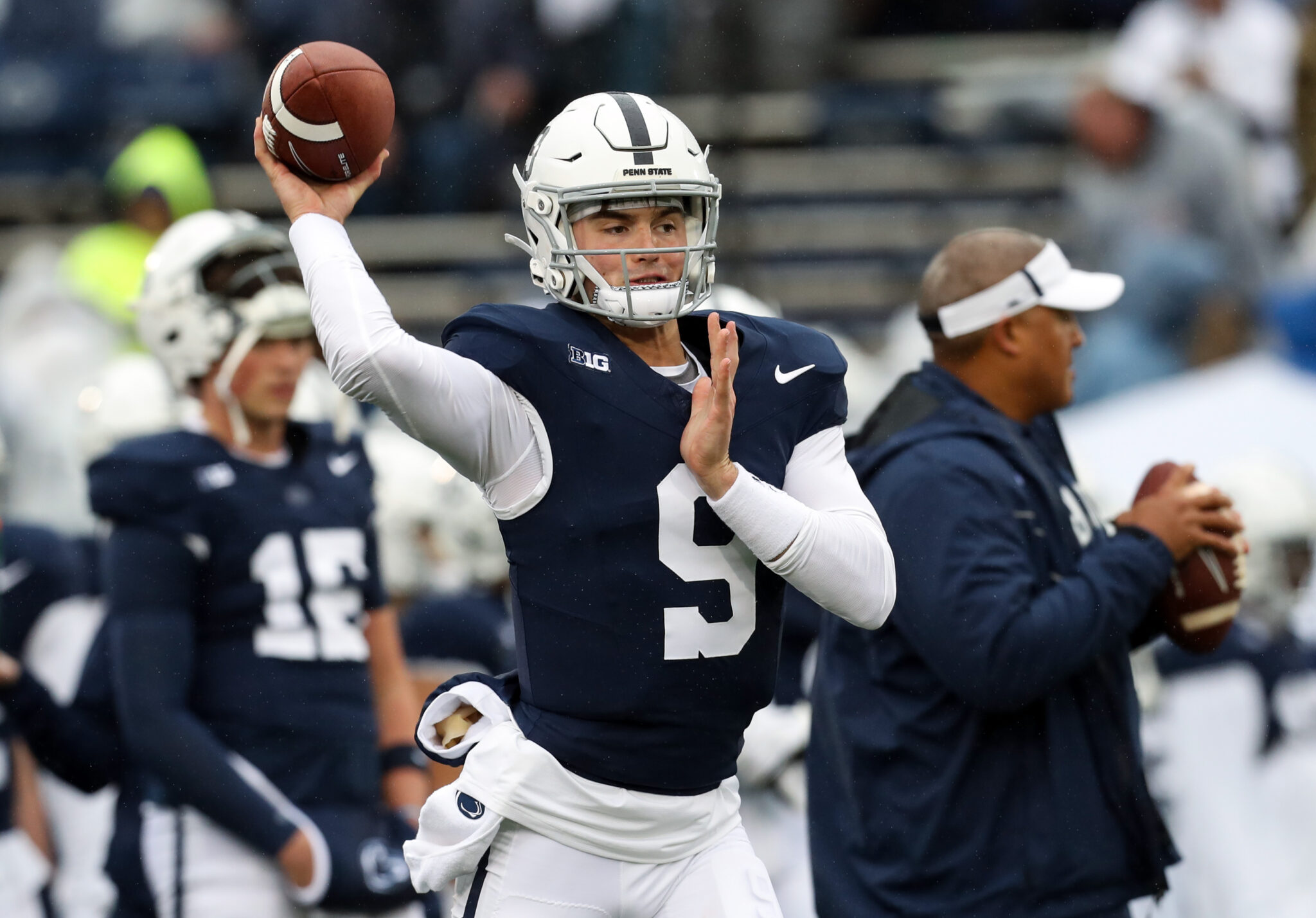 Penn State football 2025 QB commit shows off cannon arm