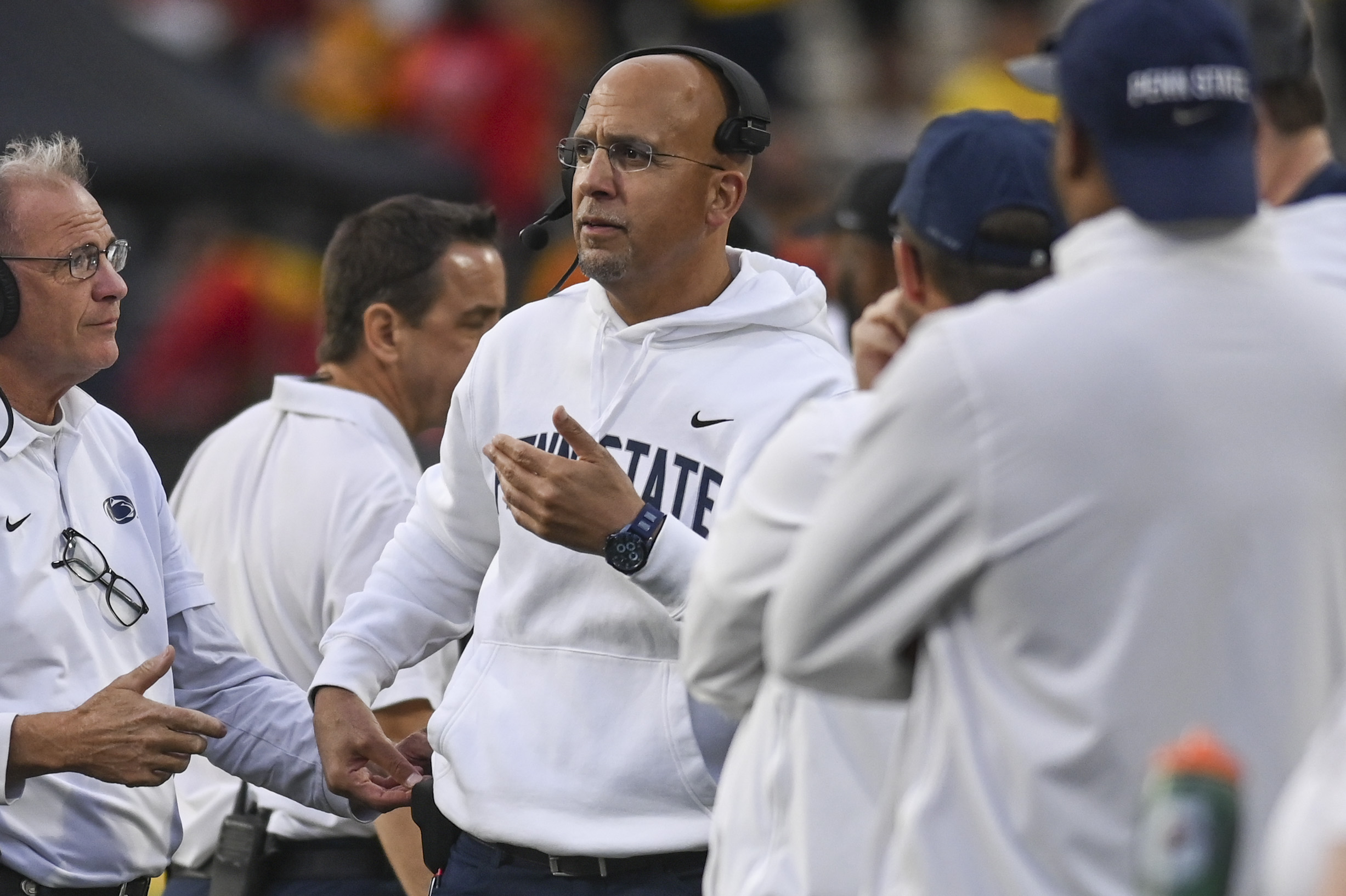 James Franklin, Chop Robinson, Penn State football, Amin Vanover, injury