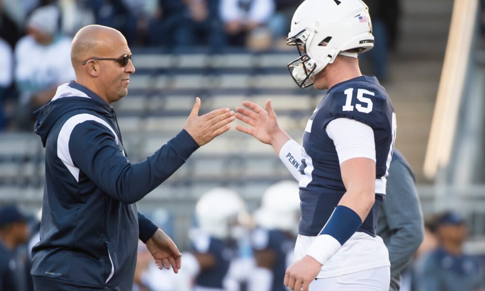 No.  1 QB raises the stakes ahead of Penn State football visit