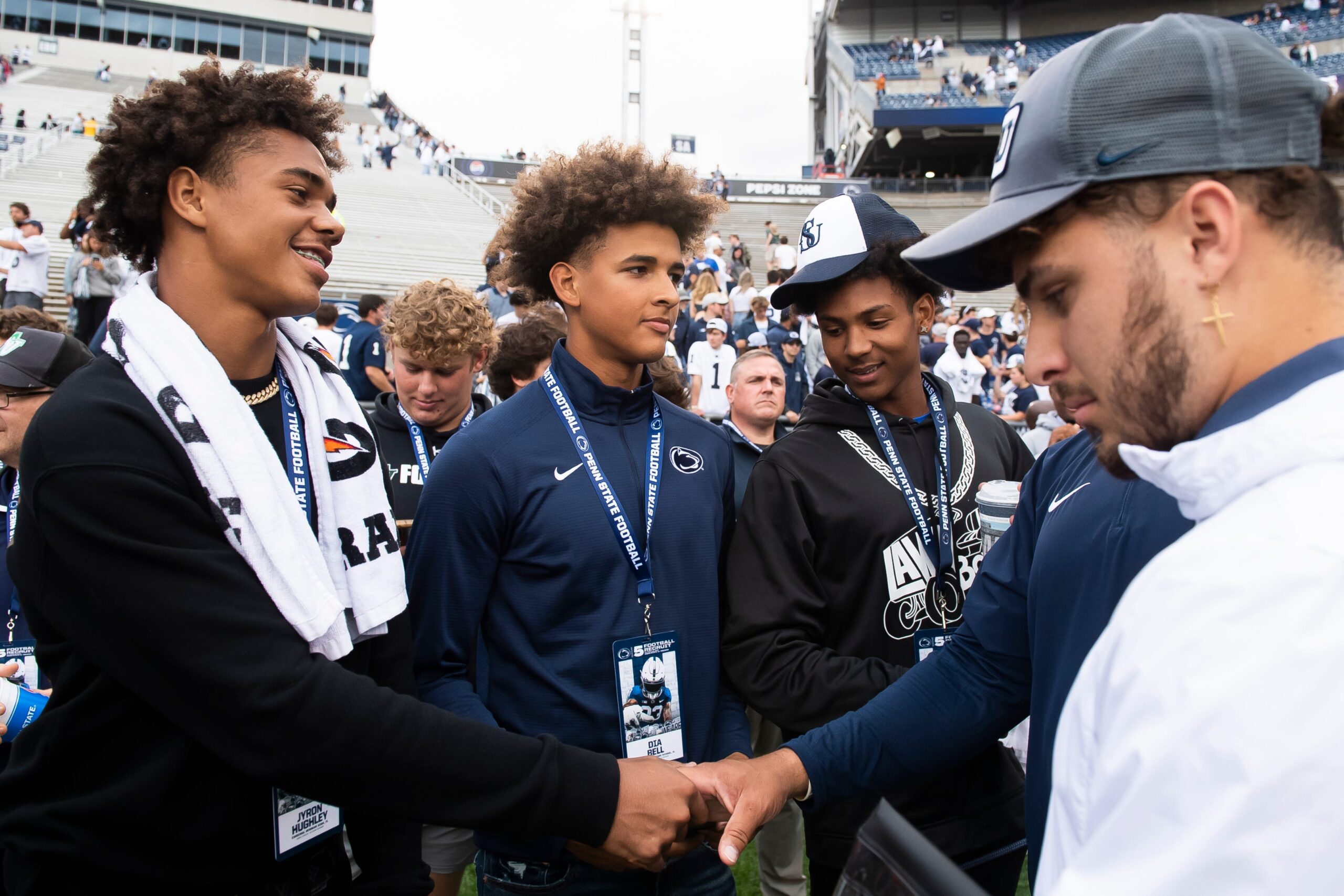 Penn State football, 2026 recruiting, Dia Bell, Malik Washington, Texas