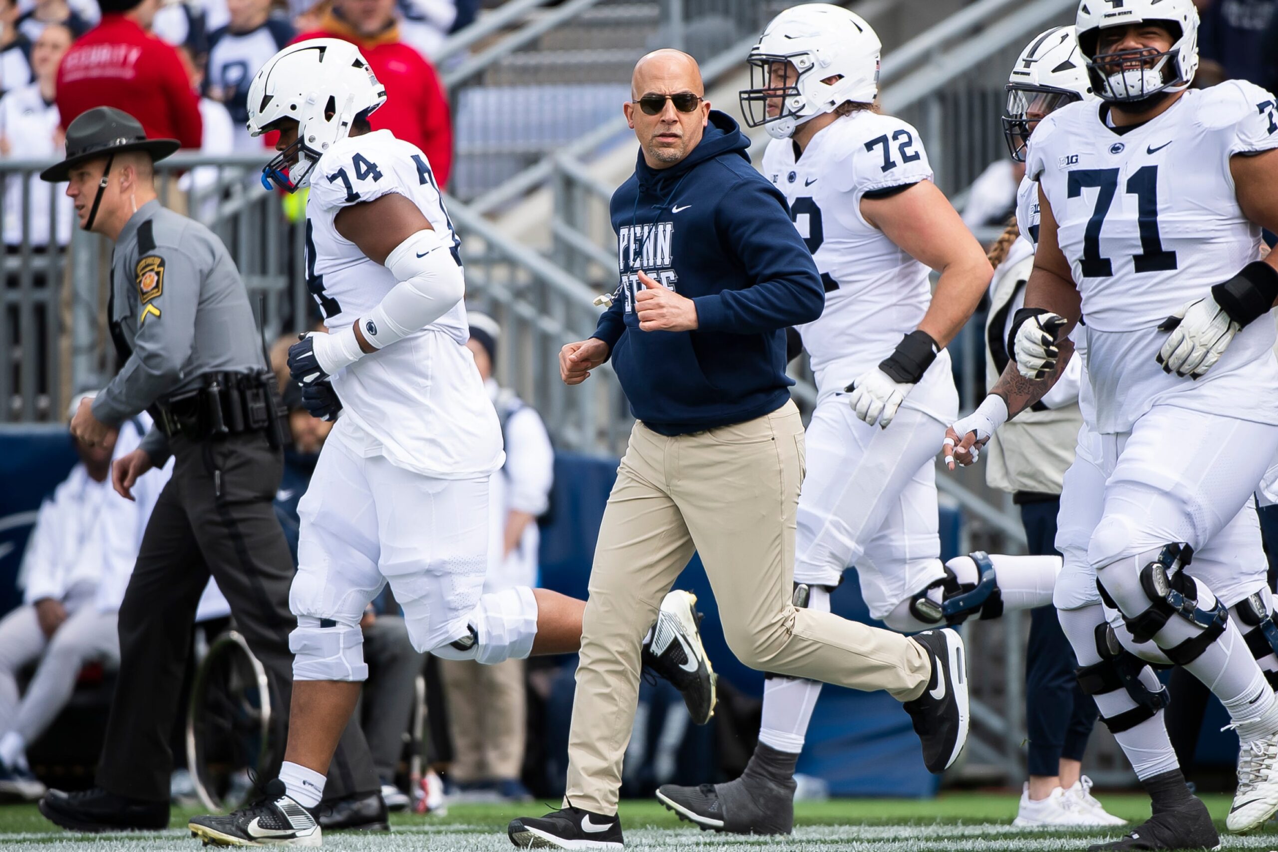 Penn State football, James Franklin, Georgia, Kirby Smart, Kyle Lane