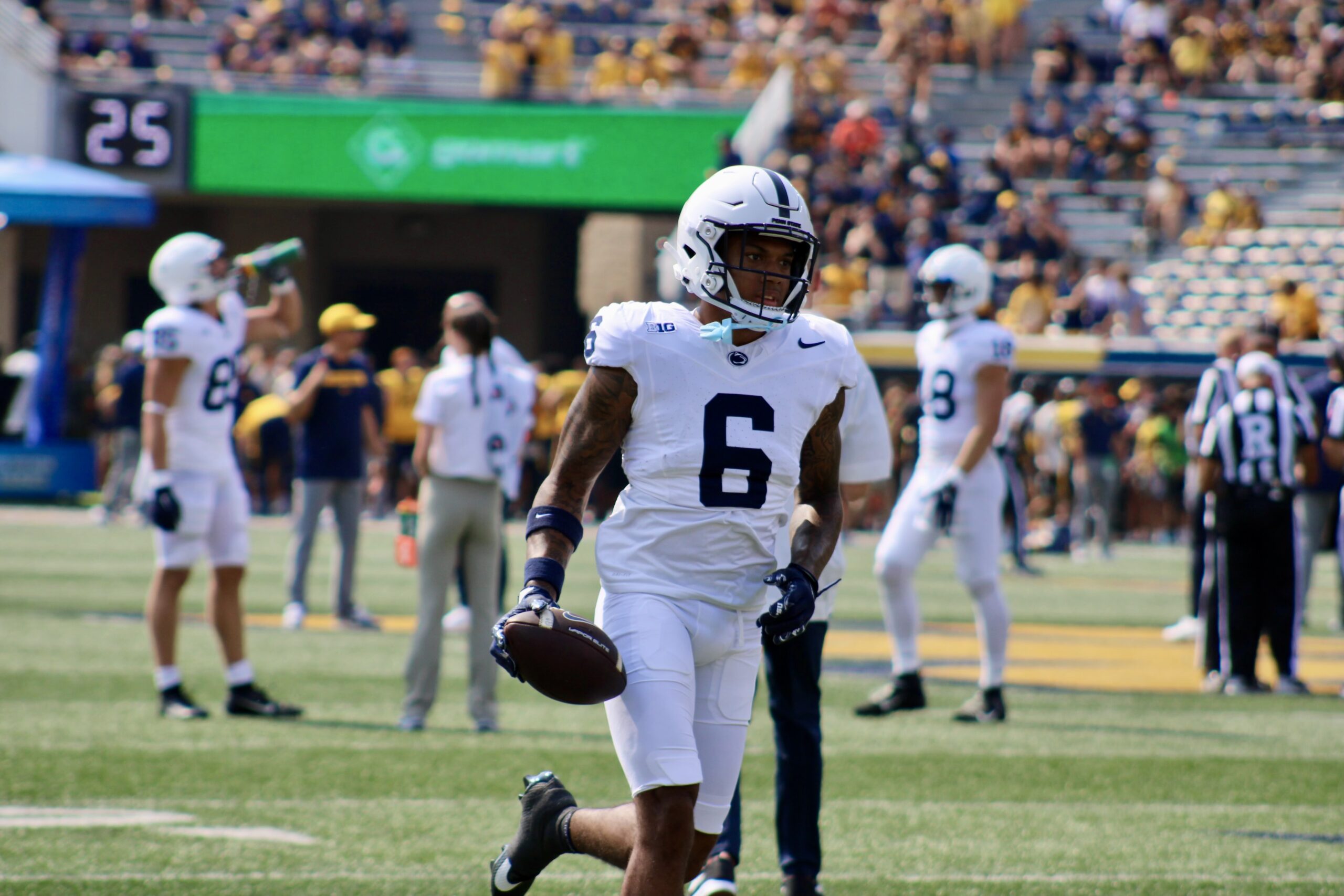 Penn State football, West Virginia, weather