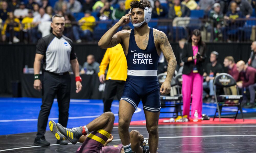 Penn State wrestling, David Taylor, Oklahoma State, Roman Bravo-Young