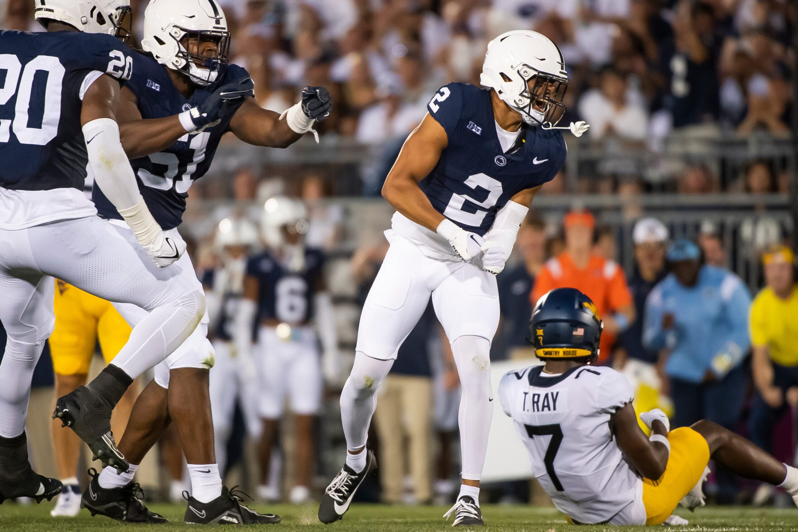 Penn State football, West Virginia, Garnett Hollis