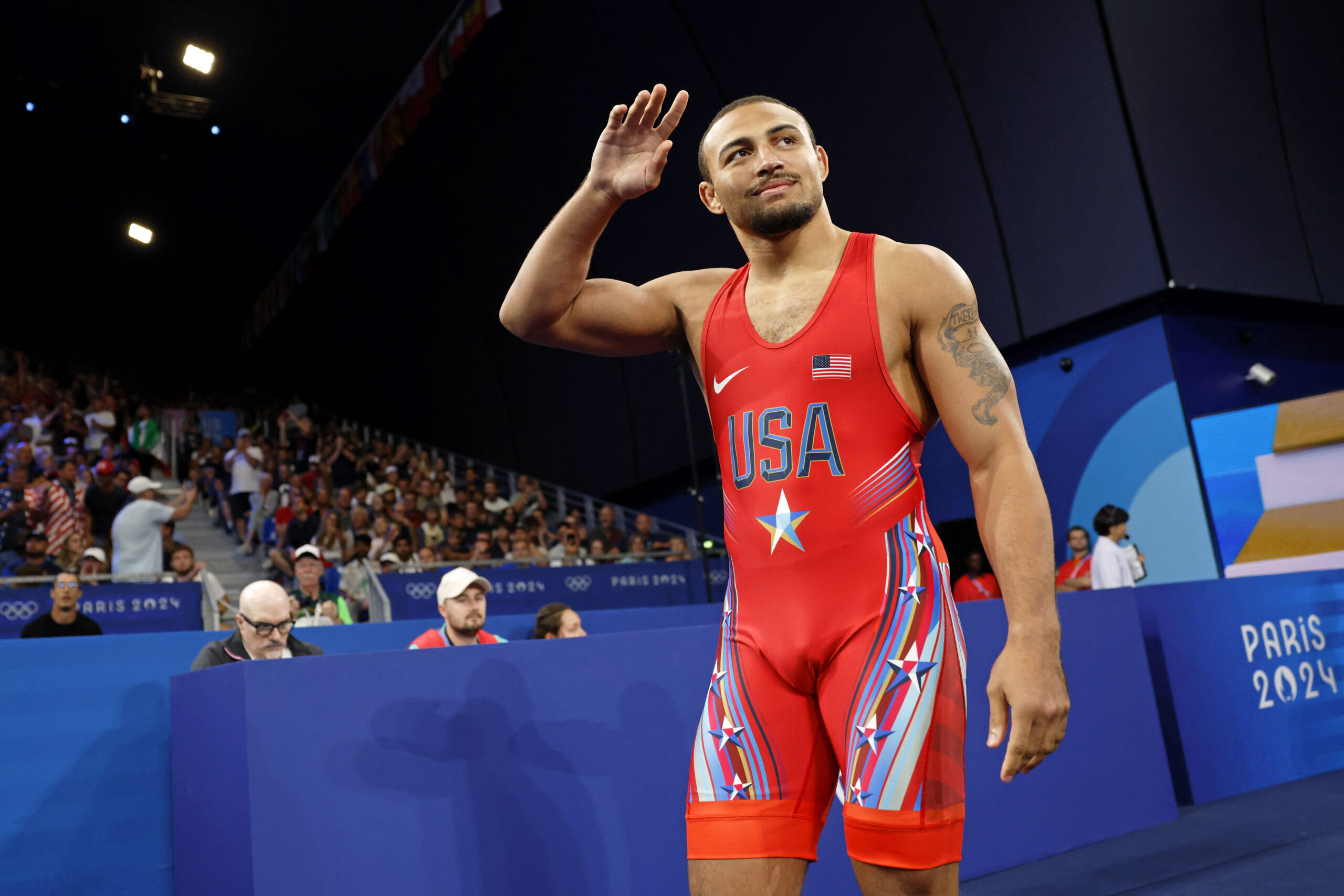 Penn State wrestling, 2024 Olympics, Aaron Brooks