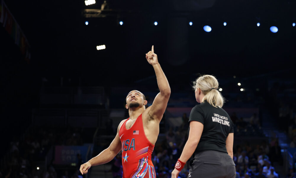 Penn State wrestling, Aaron Brooks, 2024 Summer Olympics, Bronze Medal