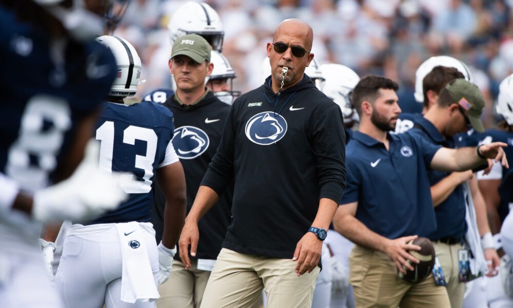 Penn State football, Cam Wallace, Abdul Carter, Dom DeLuca, James Franklin