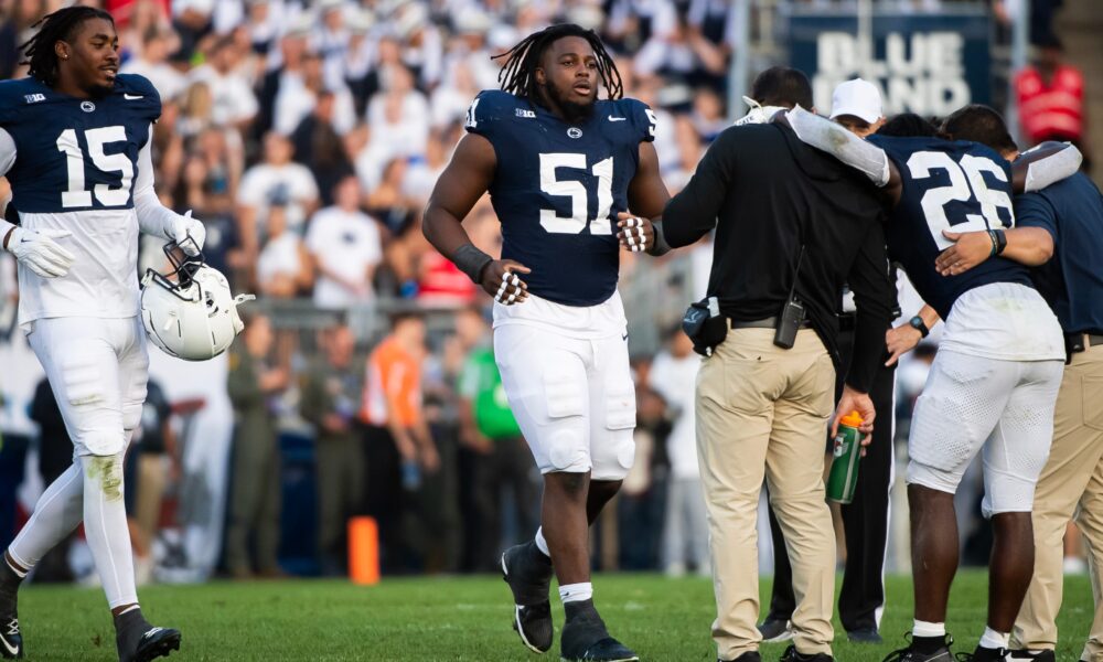 Penn State football, Cam Wallace, Abdul Carter, Dom DeLuca, James Franklin