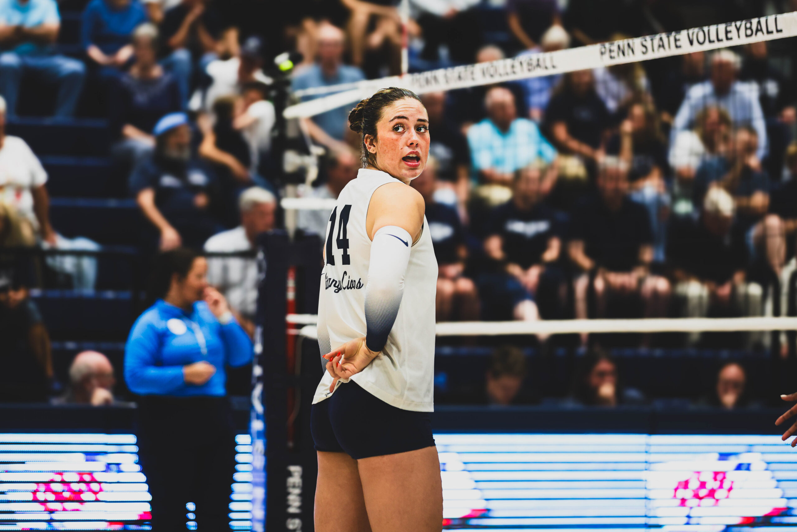 Penn State volleyball, James Franklin, Caroline Jurevicius