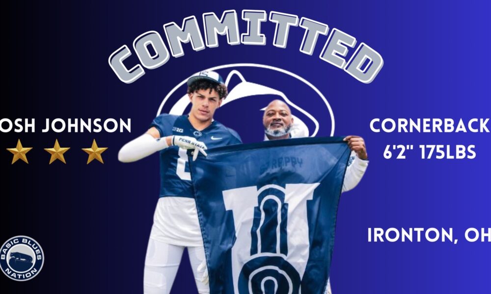 Penn State football, Josh Johnson, 2025 recruiting, James Franklin